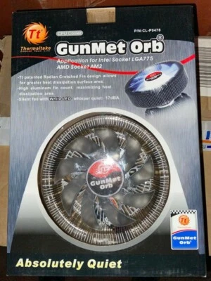 Thermaltake GunMet Orb CPU cooler - Image 1 of 4