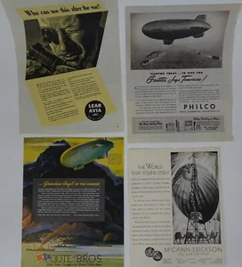 Lot 15 1900s Print Advertising Airlines Borg Warner McCann Erickson Philco - Picture 1 of 5