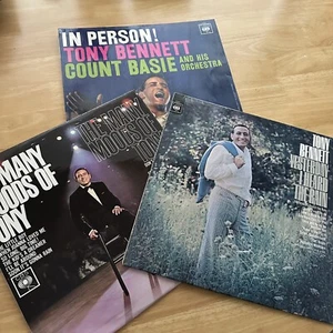 Tony Bennett - Yesterday I Heard Rain The Many Moods Of Tony Vinyl Album Bundle - Imagen 1 de 10