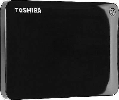 Toshiba Canvio Connect II 1TB,External,5400 RPM,2.5 inch (HDTC810XK3A1) Hard Drive - Black