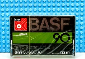 BASF FERRO SUPER LH I 90 1977 EUROPA NASTRO A CASSETTA VUOTO (1) (SIGILLATO) - Foto 1 di 3