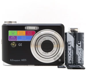 General Electric GE A835 8.0MP Compact Digital Camera Black Tested Kit With SD - Picture 1 of 14
