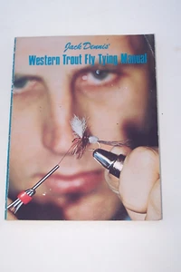 Western Forellen Fliegenbinden Handbuch - Jack Dennis Taschenbuch Copyright 1974 - Bild 1 von 5
