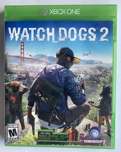 Watch Dogs 2 Microsoft Xbox One Video Game 2016 Ubisoft Works Great - Picture 1 of 3
