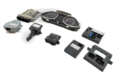 13-15 AUDI Q7 (4L) 3.0L CTWB MOTOR SOBREALIMENTADO BCM MÓDULO INMOVILIZADOR JUEGO DE LLAVES Foto 1 de 4