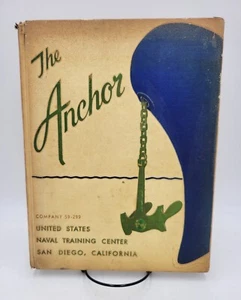 1957-58? The Anchor US Naval Training Center Company 59-299 San Diego Yearbook  - Picture 1 of 20