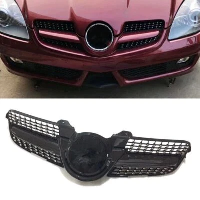 Rejilla de parachoques delantero para Mercedes Benz Clase SLK 2008-2010 SLK200 300 350 SLK55 Foto 1 de 4