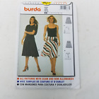 Burda Sewing Pattern 8677 Yoked Aline Flared Skirt Womens Size 8 10 12 14 16 18