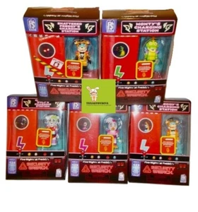 Five Nights At Freddy's CHARGING STATION Set costruibile violazione sicurezza FNAF 2025 - Foto 1 di 6