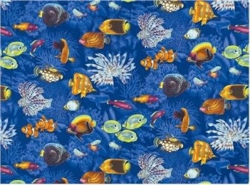 Wild Wings Petroglyph Cotton Quilting Fabric - Fat Quarter - 50cm x 55cm - Image 1 of 1