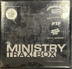 Ministry - Trax! Box (7x CDs + 12” Vinyl LP & Booklet) - Box Set - New - Picture 1 of 12