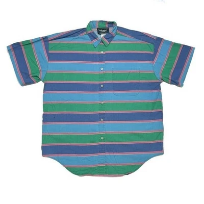 Best American Clothing Co. Vintage Striped Button Up Shirt Multicolor Women's M - Image 1 of 4