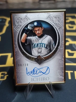 2023 Topps Transcendant Ichiro с автографом #TCA-I - 6/20 - Изображение 1 из 2