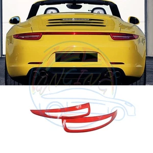  🆗 Reemplazo de cubierta de lente de luz trasera izquierda y derecha para Porsche 991.1 911 2013-2016 - Imagen 1 de 11