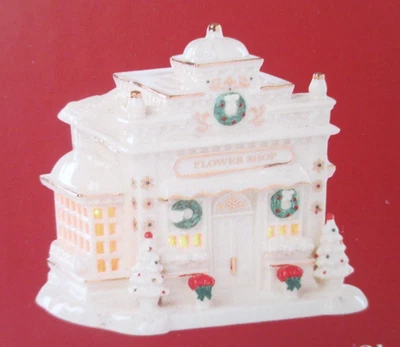 Lenox--Mistletoe Park--New in 2025--Flower Shop Lit Figurine--5.25"--New in Box - Image 1 of 3