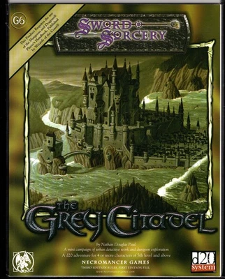 Sistema The Grey Citadel (G6) D20 publicado por Necromancer Games (2003) WW8376 Foto 1 de 2