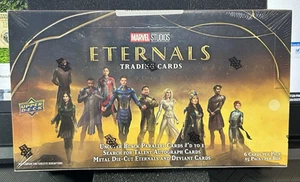 2023 Upper Deck Marvel Eternals Factory Sealed Hobby Box - Picture 1 of 2