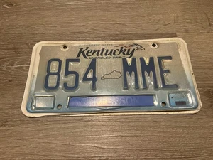 Kentucky (Unbridled Spirit) Jefferson Nummernschild #854 MME abgelaufen Sammlerstück - Bild 1 von 8
