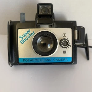 Cámara terrestre Polaroid Super Shooter Plus cámara de película instantánea probada de colección de los años 70 - Imagen 1 de 14