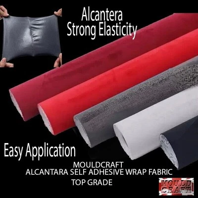 Suede Style Self Adhesive Car Interior Vinyl Car Wrap Faux Suede Fabric - Image 1 of 4