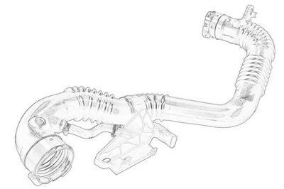 Cooling system pipe OE NISSAN 144604BE2C - Image 1 of 4
