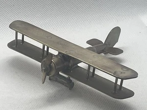 Grabenkunst Bi-Plane Messing 1.WK - Bild 1 von 11