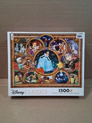 Disney Classics 1500 Piece Jigsaw Puzzle Ceaco Collage Scenes - Image 1 of 3