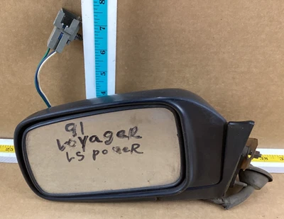 Espejo retrovisor lateral izquierdo Plymouth Voyager 1991 conductor eléctrico sin calefacción Foto 1 de 4