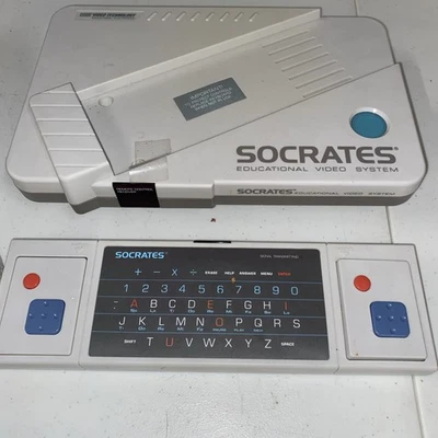 Vintage 1988 VTech Socrates Educational Video Game System Untested! As Is!! (G) - Image 1 of 4
