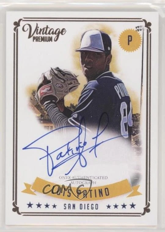 2020 Onyx Vintage Premium Auto Luis Patino #PALP Auto - Image 1 of 2