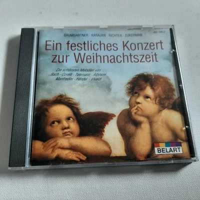 Festliches Konzert zur Weihnachtszeit CD Karajan Baumgartner Richter Zukerman - Bild 1 von 2