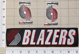 3 PORTLAND TRAIL BLAZERS NBA BASKETBALL PATCH LOT - Bild 1 von 1