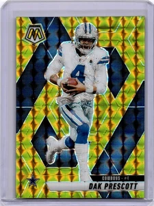 Dak Prescott 2025 Panini Mosaic Gold Mosaic Prizm /10 #91 Cowboys - Bild 1 von 2