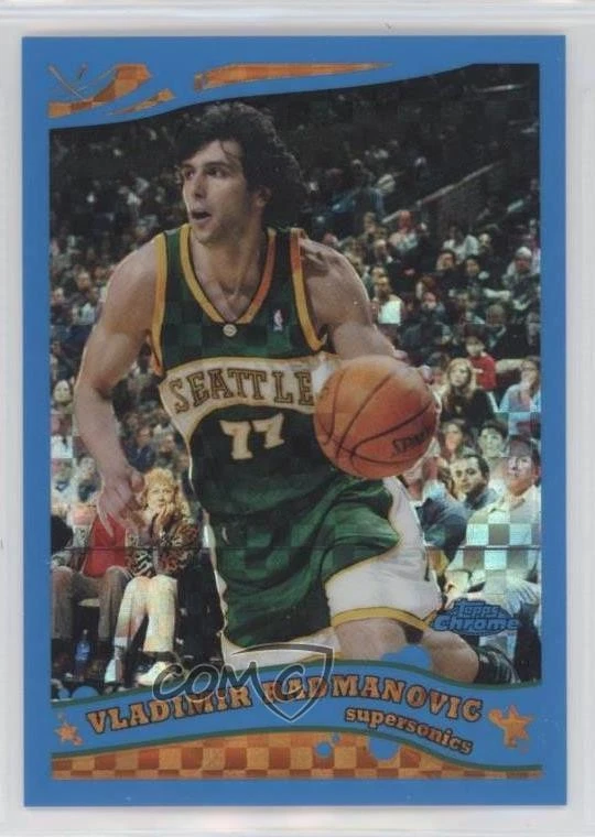 2005-06 Topps Chrome Blue X-Fractor /90 Vladimir Radmanovic #92 - Image 1 of 2