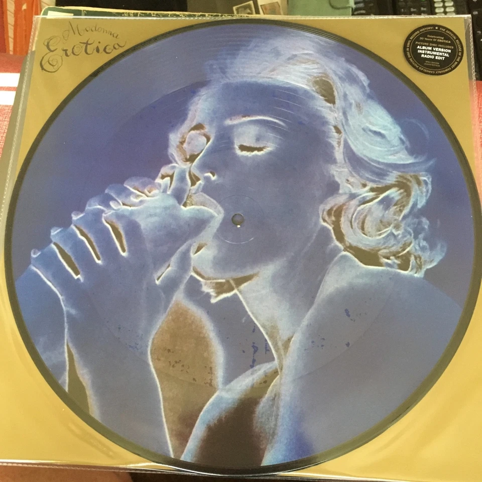 MADONNA EROTICA NEW UNPLAYED PICTURE DISC 12"  VINYL RECORD - Image 1 of 2