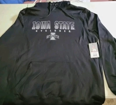 Novo Iowa State Cyclones Masculino 2XL Moletom com Capuz / Moletom com Capuz Black Out XXL - Imagem 1 de 2