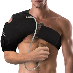 Hot or Cold Therapy Shoulder Ice Pack Wrap, Shoulder Brace for Shoulder Pain ... - Picture 1 of 8