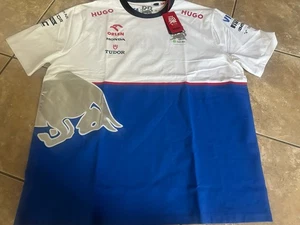 NWT Hugo Boss X Visa Formula One 3XL Tee Shirt Tshirt Blue White Pirelli - Picture 1 of 7