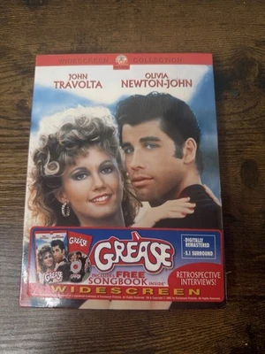 GREASE (DVD 1978 FULL SCREEN) OLIVIA NEWTON-JOHN, TRAVOLTA  NEW Sealed - Image 1 of 3