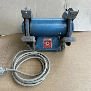 Vintage Webster 6” Bench Grinder Rpm 2800 Adelaide Australia. - Picture 1 of 8