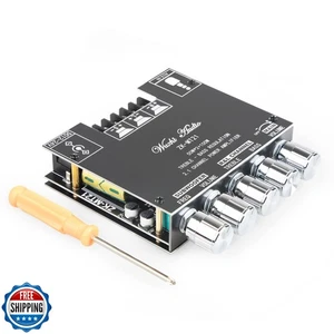 Bluetooth Power Amplifier Board with Subwoofer 2.1 Channel 50W×2+100W, 12V-24 - Picture 1 of 5