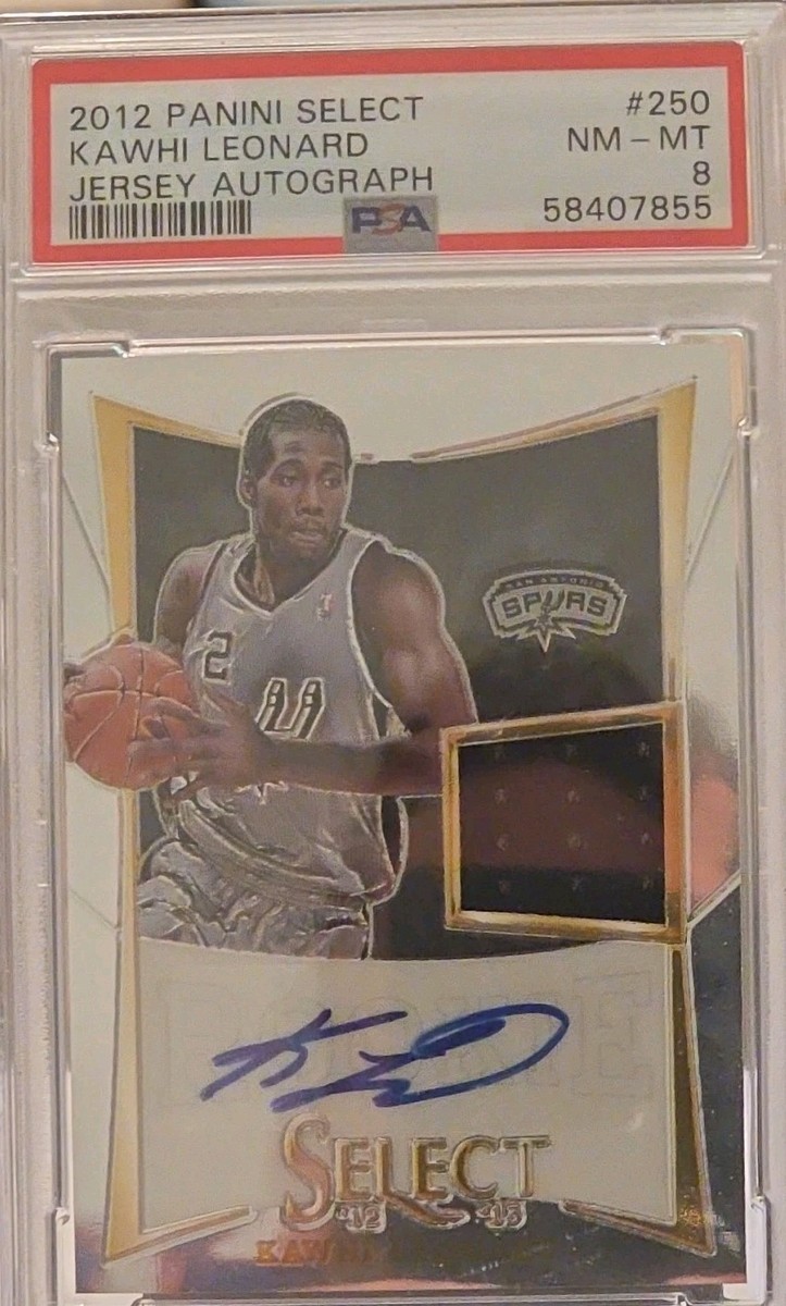 Kawhi Leonard Auto サイン カード NBA カード Kawhi Leonard AUTO 2013-14 Panini Hoops Signatures BLUE TRIM