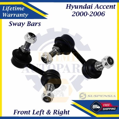 Barra estabilizadora delantera premium OE para Hyundai Accent 2000-2006 garantía de por vida Foto 1 de 4