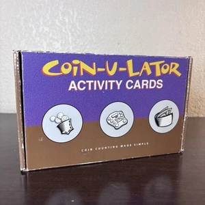 Vintage 1998 Coin-U-Lator Activity Cards - Coin Counting Made Simple - Picture 1 of 11