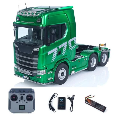 1:14 KABO RC Tractor Car 770S 100 Scania 6WD RTR Truck 2Speed Differential Lock - image 1 of 4