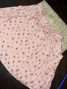 Falda Boden Niñas 13/14Y Estampado Floral Cintura Elástica Usada en Excelente Condición  - Imagen 1 de 8