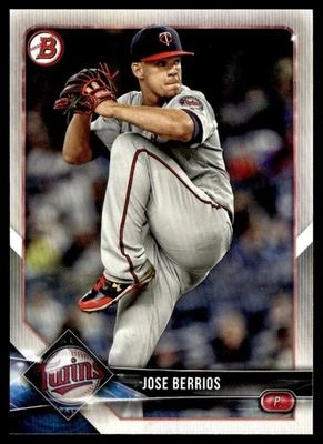 Joseph Berrios 2018 Bowman Minnesota Twins #39 Foto 1 de 2