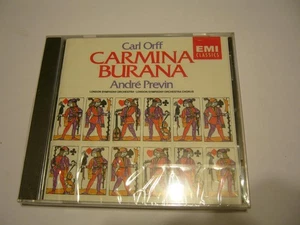Carl Orff: Carmina Burana EMI Classics Andre Previn CD New Factory Sealed! - Picture 1 of 2