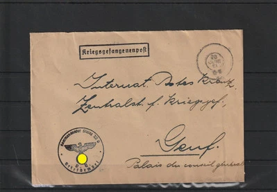 Kriegsgefangenenpost Stalag XII nach Genf, 1941 #1100046 - Bild 1 von 2