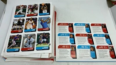 2016 DUSTIN JOHNSON SPORTS ILLUSTRATED FOR KIDS RC UNCUT SHEET 1st ROOKIE CARD Foto 1 de 4